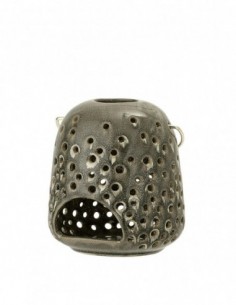 Lantern vert en grès