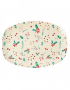 Assiette Noël rectangulaire... 2