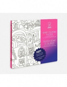 Poster à colorier Party