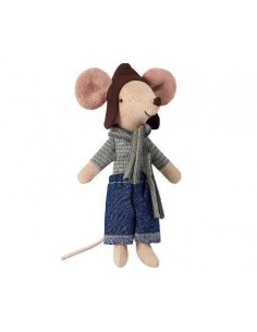 Souris Pilote de course