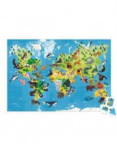 Les animaux menacés - Puzzle Educatif