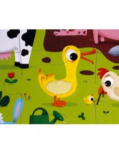 Puzzle tactile - Ferme 2