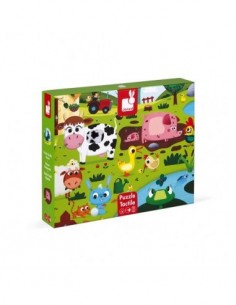 Puzzle tactile - Ferme