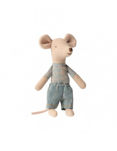 Souris Petit Frère dans sa boîte à allumettes - 10 cm Souris Petit Frère dans sa boîte à allumettes - 10 cm