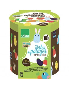 PERLES DU POTAGER en bois 2