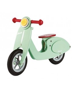 Draisienne Scooter Menthe Bois