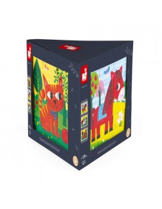 Coffret 3 Puzzles 9 pcs (bois) 2